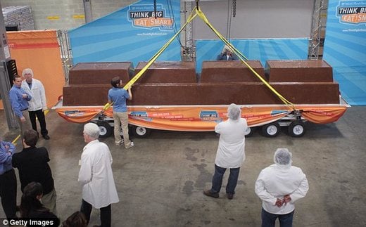 World's Biggest Chocolate Bar Conveys An Even Bigger Message Kids News ...